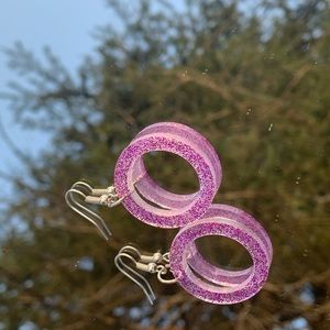 resin earrings